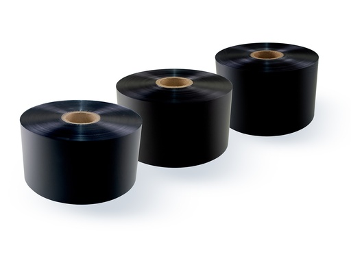 Black Matte Heat Sealable Packaging Film Roll